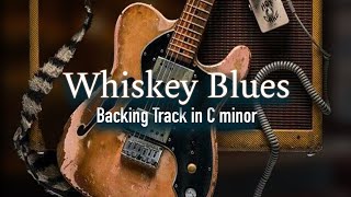 Whiskey Blues Backing Track in C minor  SZBT 1063 [upl. by Acimak]