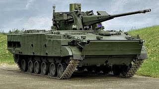 2S38 Derivaciya PVO  Russian 57 mm Self Propelled Anti Aircraft Gun [upl. by Shulman]