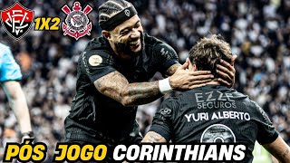 PÓS JOGO VITÓRIA 1X2 CORINTHIANS [upl. by Anillehs]