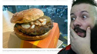 Project Zomboid Na Vida Real  Comida do McDonalds com Bactéria [upl. by Nylanaj]