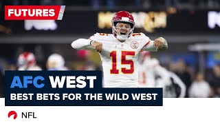 AFC West Futures Picks  Will The Chiefs Do It Again [upl. by Retniw]