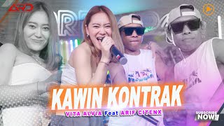 Vita Alvia Ft Arif Citenx  Kawin Kontrak Official Music Video [upl. by Abrahan]