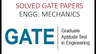 Engg MechGATE2016Q7 [upl. by Nednyl314]