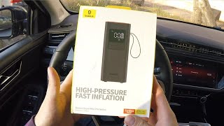 Baseus SuperMini Pro SeriesWireless Car Inflator BSCG016 [upl. by Meill]