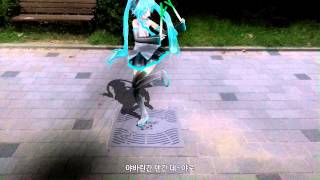 Hatsune Mikus Ievan Polkka in Augmented Reality [upl. by Rawden]