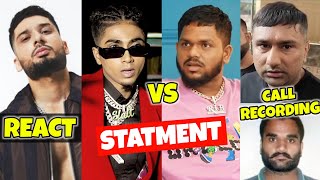 KRNA REACT  NAZZ STATMENT ON MC STAN CONTROVERSY  GOLDY BRAR CALL RECORDING REPLY ON HONEY SINGH [upl. by Naujit]