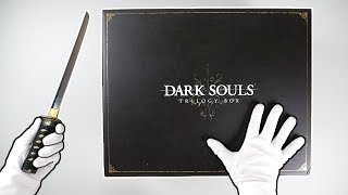 Dark Souls Trilogy Collectors Edition Unboxing  Japan Trilogy Box  Bonus [upl. by Ashling909]