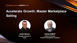 Accelerate Growth Master Marketplace Selling  CoCreate 2024 [upl. by Eldwun]