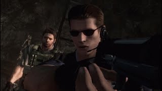 Wesker And Chris Vs Lisa Trevor [upl. by Shiverick]