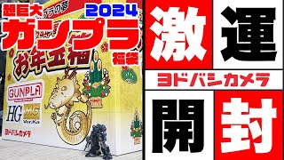 【ガンプラ】ヨドバシカメラの神袋、ガンプラ福袋で全モデラーガンプラYouTuberデビュー！？【お年玉箱2024】 [upl. by Els]