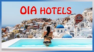 Santorini  BEST HOTELS in OIA [upl. by Jablon]