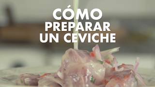 Cómo preparar un ceviche peruano  Viaja y Prueba con Luciano Mazzetti [upl. by Ib431]