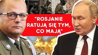 Feralna taktyka Rosjan quotW ogóle się nie sprawdzaquot Gen Kraszewski Jeszcze większy poziom strat [upl. by Nyrat]