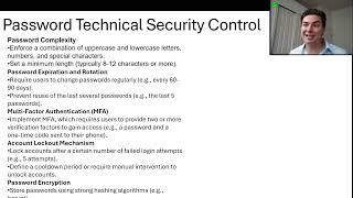 Password Technical Controls [upl. by Arihppas]