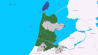 Topografie Provincie NoordHolland [upl. by Mozart]