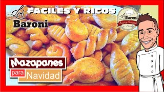 MAZAPANES DE TOLEDO 🎅🎄🔺 LOS BARONI  SPAIN MARZIPAN 🥨 cursos de pastelería online [upl. by Nath]