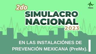 2doSimulacroNacional2023  Activación de la Alerta Sísmica por Simulacro Nacional [upl. by Asilanna]