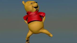 Winnie The Pooh 3D MEME Dancing ROCK Songs OFFICIAL REMIX [upl. by Buxton]