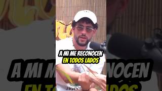 Bad Bunny dice que a él lo reconocen en todos lados badbunny reggaeton trap rap podcast [upl. by Barron898]