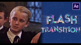 flash transition  after effects tutorial [upl. by Caldera]