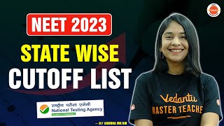 State Wise Cutoff List For NEET 2023  Expected Cutoff amp Safe Score For Government Medical College [upl. by Ikeda]