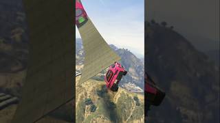 GTA V Dangerous Stunt on Mount Chiliad 😍 gta shorts viral short [upl. by Tabb131]