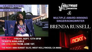 THE HOLLYWOOD JAZZ ORCHESTRA with BRENDA RUSSELL 2024 [upl. by Gard]