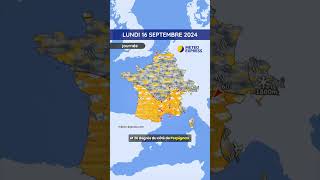 Météo du Dimanche 15 au Mardi 17 Septembre 2024 [upl. by Fleur673]