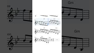 Trumpet natural minor arpeggio exercise featuring appoggiaturas [upl. by Supen]