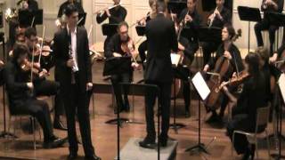 Stojan Krkuleski CM von Wber Clarinet Concerto no 2 3rd mov [upl. by Pahl]