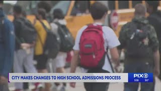 NYC makes changes to high school admissions process [upl. by Adnahsar]