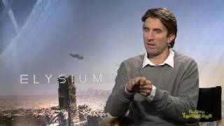 Sharlto Copley Talks Elysium [upl. by Etheline]