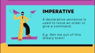 Imperative sentences in english grammar writing with rules and examples [upl. by Nosral]