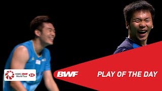 Play of the Day  YONEXSUNRISE India Open 2019 Semifinals  BWF 2019 [upl. by Eleazar641]