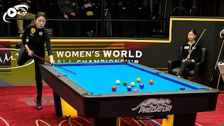 SEMIFINAL ▸ Chieh Yu CHOU vs Seo SEOA ▸ 2023 Kamui WPA Womens World 9Ball Championship [upl. by Aisile]