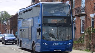 Bluestar Enviro400 1530HJ63JHZ on route 6 to lymington [upl. by Htebazile108]