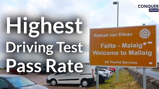 The Place with the Highest Driving Test Pass Rate in Great Britain  I Drive a Test Route [upl. by Aneliram780]