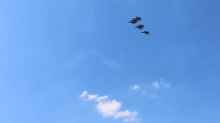 Unbelievable 6 Navy Blue Angels Fly in Formation at Air Dot Show Orlando Sanford Florida [upl. by Bubb]