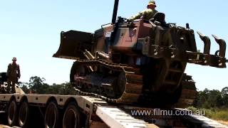 Massive Bulldozer parachute Drop by Richmond RAAF [upl. by Lauritz145]