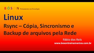 rsync  Cópia Sincronização e Backup de arquivos no Linux [upl. by Anum776]