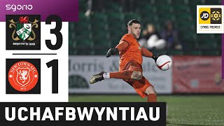 Uchafbwyntiau  Highlights  Aberystwyth 31 Y Drenewydd  JD Cymru Premier [upl. by Lleuqram879]