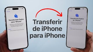 NOVO Como Transferir TODOS OS DADOS de um iPhone Antigo para um iPhone Novo [upl. by Subocaj]