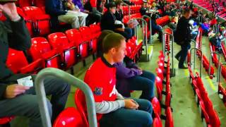 Old Trafford is echt het Theatre of Dream  naar ManU met Sporting Telenet [upl. by Hardi]