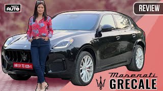 Maserati Grecale Review  The Perfect Italian Sporty SUV  NDTV Auto [upl. by Hgiellek]