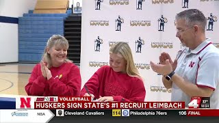 Husker volleyball signs No 1 player in Nebraska four others [upl. by Adan234]