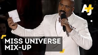 Steve Harvey Crowns Wrong Miss Universe On Live TV [upl. by Imac]