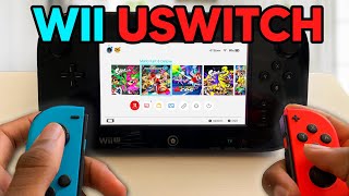 I turned my Wii U into a Nintendo Switch [upl. by Nibbor]