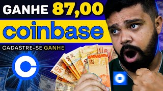 🔥URGENTE NOVA PROMOÇÃO COINBASE GANHE R8700 GRÁTIS MÉTODO YSENSE  CADASTRESE GANHE 15 [upl. by Coates]