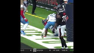 Harold Landry with a Safety vs Houston Texans [upl. by Donny924]