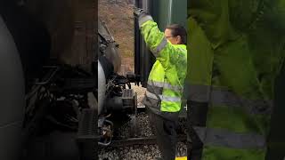 The Flam Railway Screw Coupling Operation Myrdal Norway 1142024 [upl. by Rot]